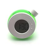 HOLIDYOYO Uhr waterglock Water Clock digitaler Wecker Stiller Wecker Alter Wecker Wasserbetriebener Wecker LED-Dekor intelligenter Nachttisch Wecker ohne Batterien Vintage Wecker Green