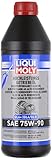 LIQUI MOLY Hochleistungs-Getriebeöl (GL4+) SAE 75W-90 | 1 L | Getriebeöl | Hydrauliköl | Art.-Nr.: 4434, farblos