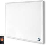 Behaglich Infrarotheizung 1200W – Wandheizung mit WiFi-Steuerung, heizt in 1-3 Min auf 120°C für 15-25m², TÜV + 10 Jahre Garantie