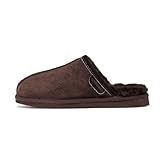 Shepherd of Sweden - Riley Schaffell Hausschuhe - Damen - 100% echtes Schaffell - Special Edition Exklusiv, Moro Brown, 38.5 EU