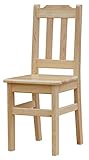 Lackierter Stuhl aus massivem Kiefernholz, Perfekt für...