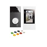 BTICINO, Flex‘ONE-Set Classe 300EOS with Netatmo + Linea 3000, erste smarte Wi-Fi-Video-Innenstelle mit integr. Alexa, 5'-Touchscreen, App Home+Security, 2-Draht-Technik, 363915