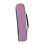 BESTonZON EVA Wasserdichte Flöten Tasche mit Reißverschluss Tragbare Handtasche für Piccolo und Blockflöte Schützende Instrumentenaufbewahrung für Reisen Outdoor und Studio Geräumig und