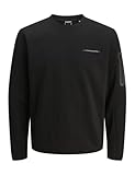 JACK & JONES Jcofusion Print Sweat Crew Neck