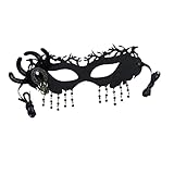 Ciieeo 1Stk Spinnen-Augenmaske mit halbem Gesicht halloween party halloween Maskerademaske für Halloween Karnevalsmasken dekorative Halloween- Maskerade- für