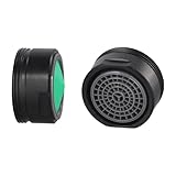 Wasserhahnbelüfter, Wasserdurchflussbegrenzer, Regler, wassersparend, mit Außengewinde M24, Wasserhahnfilter Gewinde, 2 Stück