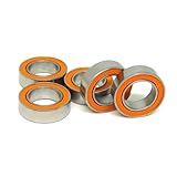 10 Stück ABEC-7 SMR106C 2RS CB 6 x 10 x 3 mm Edelstahl-Hybrid-Keramik-Kugellager MR106 SMR106 RS 2OS RD4724 Angelrollenlager(SMR95C-2OS 5x9x3mm)