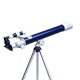 Astronomisches Teleskop 30x-150x Brechung Teleskop Monokular Raumteleskop 90° Zenith Spiegel 5x24 Finder Spiegel Teleskop-Aluminiumlegierung Stativ