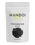 Mandoi Tonkabohne ganz 20 Stück, Wilde Tonkabohnen. Tonka Bohne, Gin Gewürze