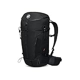 Mammut Lithium 30 | Rucksack für Damen und Herren, Outdoor Wanderrucksack zum Trekking, Trinksystem-Kompatibel, Wasserabweisend, Atmungsaktiv, Unisex | 30l, Black (Schwarz)