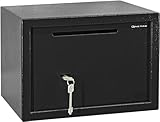 Genie Hand | Mechanische Möbeltresor für Zuhause mit Schlüssel, Tresor Safe mit Einwurfschlitz – Doppelbartschloss