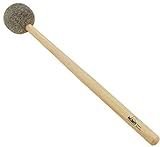 NINO Percussion - Hand Percussion Mallet 10' (25,40 cm) Natur Fell Medium Hart (NINO970)