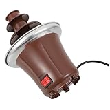 MAGICLULU 1 Stück 3 Schokoladenbrunnen Maschine Oma Schokoladenfondue Hotpot Pralinen Edelstahl Schokoladenbrunnen Schokoladenwasserfall Maker Schokoladenbrunnen Kunststoff