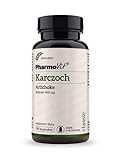 Pharmovit Artischocke 4:1 400 mg, eine normale Funktion der Leber und Sekretionsfunktionen der Nieren, 90 Kapseln (90 Portionen)