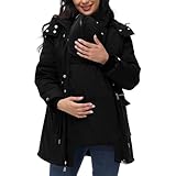Generisch 3 In 1 Umstandsjacke Tragejacke mit Babyeinsatz...