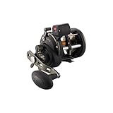 PENN Squall II Level Wind Multirolle - Boot, Kajak oder Ufer - Stabile Multirolle für große Fische, Black Gold, 20|RH