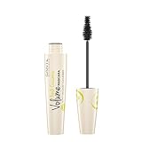 Sante Naturkosmetik Fresh Cucumber Volume Mascara Black, Schwarze Wimperntusche, Maximales Volumen, Dichte & perfekt getrennte Wimpern, Mit Bio-Gurke, Vegan, 12ml