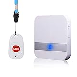 ALEENFOON Haus Wireless Mobiler Alarm Notruf Knopf...