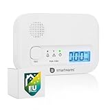 Smartwares Kohlenmonoxid melder, 10 Jahre Sensor, 1.5...