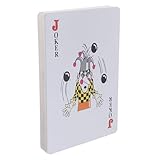 DIKACA 1 Satz Kartenspielen Spielzeuge große Spielkarten Drinking Game Family Games Familie Spiele Poker Trick-Tool Tischkarten Partykarten Papier Schachbrett Spiel Requisiten Geschenk