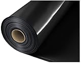 Kolor Baufolie Typ 200, Typ 300 Abdeckfolie Estrichfolie PE Folie schwarz 4x25m 100m² (Typ 200-4m x 25m (100m²))