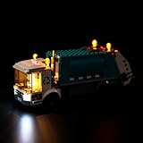 Led Licht Set Kompatibel mit Lego City Müllabfuhr (Kein Modell), Dekorationsbeleuchtungsset für City Recycling Truck 60386 Kreative Spielzeug