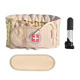 Lumbara Gürtel,Dekompressionsgürtel,Aufblasbarer Lendengürtel,Aufblasbarer Gürtel L Für Männer Und Frauen Schmerzlinderung Im Unteren Rücken, Rückentraktionsgerät, Passend