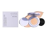 Air Cushion Foundation, mattes, langanhaltendes Air Cushion mit Ölkontrolle, volldeckender, leichter Concealer, wasserfest und ölkontrollierend, langanhaltender Make-up-Effekt, für alle Hauttypen geei