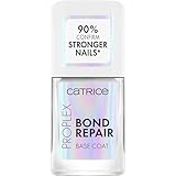 Catrice ProPlex Bond Repair Base Coat, Nagelbalsam, Nr. 010, Transparent, langanhaltend, stärkend, grundierend, natürlich, acetonfrei, vegan, ohne Mikroplastikpartikel, ohne Parfüm, 1er Pack (10.5ml)