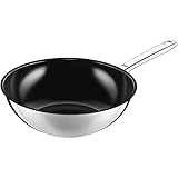 Silit Wuhan Wokpfanne Induktion 28 cm, Wok Edelstahl...
