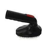 UKCOCO Tierhaar Staubsaugerbürste 32mm Durchmesser Aufsatz zur Fellpflege für Katzen und Hunde mit Weichen Borsten Universeller Ersatzaufsatz für Haustierhaarentfernung im Innenbereich