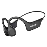 LOBKIN Knochenschall Kopfhörer, Open Ear Kopfhörer Kabellos Bluetooth Knochenschall, Bone Conduction Headphones für Fitness, Fahren, Laufen