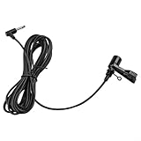 3 5 mm Auto Deckenmikrofon unidirektional für Navigationssysteme mit Clip-Halterung für optimalen Klang in Fahrzeugen