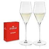 Spiegelau & Nachtmann, 2-teiliges Champagnerglas-Set, Kristallglas, 250 ml, Definition, 1350169