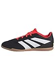 adidas Predator.4 in Sala, Unisex-Erwachsene Sneakers, Core Black FTWR White Solar Red, 42 EU