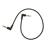 BESTonZON Ellbogen-audiokabel Audiokabel 3,5 Mm Stecker Auf Stecker 3,5-mm-kabel Audio-ausgangskabel 3,5 Mm Bis 3,5 Mm Stecker Auf Stecker Doppelter Ellbogen Emailliertes Kupfer Rechner