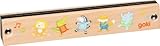 goki 61857 - Mundharmonika aus Holz und Kunststoff, Musikinstrument mit Tiermotiven, fördert musikalisches Interesse und auditive Wahrnehmung der Kinder, 24 unterschiedliche Töne, 18cm, ab 3 Jahre