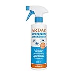 ARDAP Spinnen Zerstäuber 500ml - Anti Spinnenspray zur...