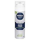 3 x NIVEA Rasierschaum Men 'Sensitive' mit Kamille - 200 ml