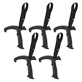 MUSISALY 5 Stück 5 Stück-Pack Trekkingstockgriffe T-Griff 16mm mit Verstellbarem Handriemen Wanderstockgriff Ersatzgriff für Outdoor Camping Bergsteigen