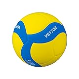 Mikasa VS170W FIVB Kids Ball VS170W-Y-B, Unisex Volleyballs, Yellow, 5 EU