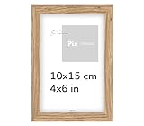 Pix FRAMES Bilderrahmen 10x15 cm - Holzrahmen für Foto -...