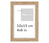 Pix FRAMES Bilderrahmen 10x15 cm - Holzrahmen für Foto -...