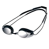 ARENA Tracks Mirror Unisex Wettkampf-Schwimmbrille für...
