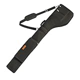 AKOZLIN Tragbare Golfschlägertasche mit Tragegriff und Schulterriemen Zusammenklappbare Golfschlägertasche Golf Tasche für 8-10 Golfschläger für Golfschläger/Reise