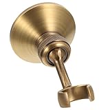 NUOBESTY Handschubtruppenregal Hält Montieren Gestell Wasserhahn Schwarz Duschhalter Für Die Wand Mit Hängend Bad Einstellbar Rotierend Duschkopfhalterung Duschstange Kupfer
