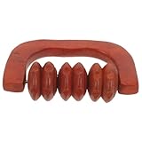 HAPINARY Rollenmassagegerät Aus Holz Massageroller Cellulite-roller Rollstab Für Taille Und Oberschenkel Manuelle Faszienmassagerolle Aus Holz Cellulite-massagegerät Hölzern Beinrolle