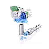 3-Nadel-Stechhilfe mit 100 sterilen Lanzetten, Blutlanzettenstift für 3 Lanzetten, Blutentnahmestift, Schröpfstift, Lanzettenstift, Blut Stechstift, Blutdrainage, Hacamat Kalemi, Hijama Pen