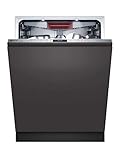 NEFF S257ZCX35E, N 70, Smarter XXL Geschirrspüler Vollintegriert, 60 cm, Besteckschublade, Made in Germany, Zeolith-Trocknung, besonders leise Spülmaschine, für hartnäckige Verschmutzungen, Aqua Stop