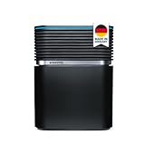 Venta Luftwäscher Aerostyle LW74 WiFi, Luftbefeuchtung und Luftreinigung (bis 10 µm Partikel) für Räume bis 90 qm, Signalschwarz, inkl. WiFi/WLAN-Modul